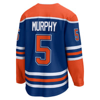 Edmonton Oilers Connor Murphy Fanatics Royal Home Breakaway Jersey