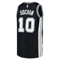 San Antonio Spurs Nike Icon Jersey - Jeremy Sochan