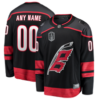 Carolina Hurricanes Fanatics Black 2026 Stanley Cup Final Home Breakaway Custom Jersey