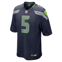 Seattle Seahawks Jason Myers Nike College Navy Game Jersey