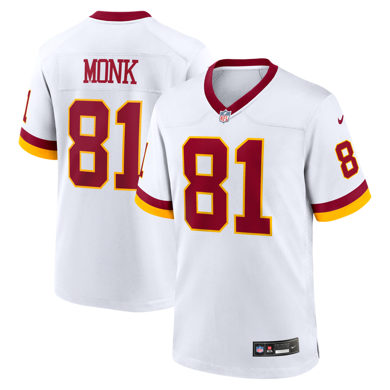 Washington Commanders Art Monk Nike White Alternate 2 Super Bowl Era Game Jersey