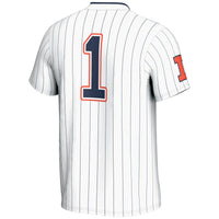 GameDay Greats #1 White Illinois Fighting Illini Lightweight Softball Jersey
