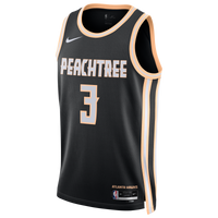 Nike Atlanta Hawks 2025/26 Nike City Edition Swingman Jersey - Black - CJ McCollum