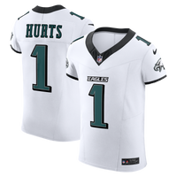 Philadelphia Eagles Jalen Hurts Nike White Vapor F.U.S.E. Elite Jersey