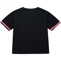 Mitchell & Ness Black Alabama Crimson Tide On The Clock Full-Button Fashion Jersey