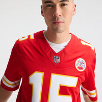 Kansas City Chiefs Patrick Mahomes Nike Red Team Vapor F.U.S.E. Stitched Limited Jersey
