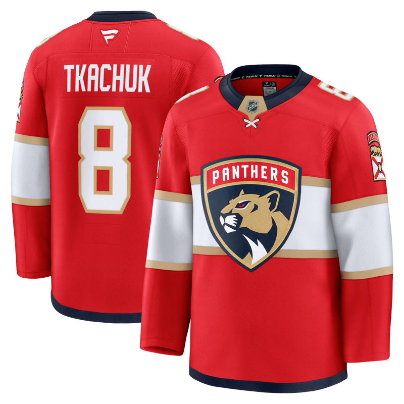 Florida Panthers Brady Tkachuk Fanatics Red Home Premium Jersey