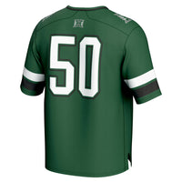 GameDay Greats #50 Green Hawaii Rainbow Warriors Lightweight Collegiate Football Fashion Jersey