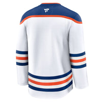 Edmonton Oilers Fanatics White Away Premium Jersey