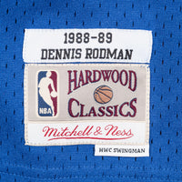 Detroit Pistons Mitchell & Ness Swingman Jersey Road Dennis Rodman 1988-89