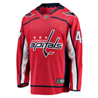 Washington Capitals Declan Chisholm Fanatics Red Home Breakaway Jersey