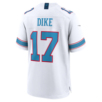 Tennessee Titans Chimere Dike Nike White Game Jersey