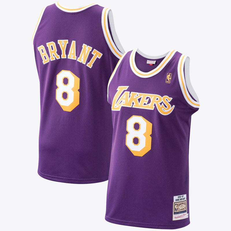 Kobe Bryant Hardwood Classic 1996-97 Authentic Jersey By Mitchell & Ness - Purple -