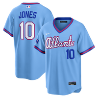 Atlanta Braves Chipper Jones Nike Powder Blue 2026 City Connect Stadium Jersey