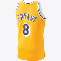 Kobe Bryant Hardwood Classics 1996-97 Authentic Jersey By Mitchell & Ness - Gold -
