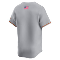 Nike Gray Texas Longhorns Alternate Limited Baseball Jersey