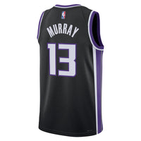 Sacramento Kings Nike Icon Edition Swingman Jersey - Black - Keegan Murray