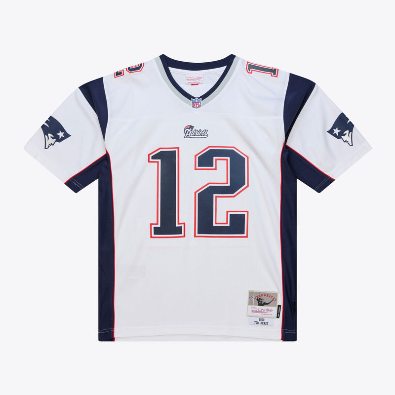 New England Patriots Tom Brady Mitchell & Ness White 2000 Legacy Replica Jersey