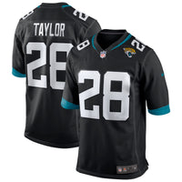 Jacksonville Jaguars Fred Taylor Nike Black Retired Player Alternate Game Jersey