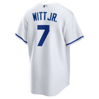 Kansas City Royals Bobby Witt Jr. Nike White Home Replica Player Jersey