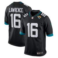Jacksonville Jaguars Trevor Lawrence Nike Black Alternate Game Jersey