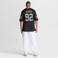 Las Vegas Raiders Richard Seymour Nike Black Retired Player Game Jersey