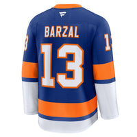 New York Islanders Mathew Barzal Fanatics Royal Home Premium Jersey