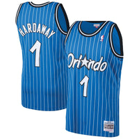Orlando Magic Hardwood Classics Road Jersey By Mitchell & Ness - - Anfernee Hardaway