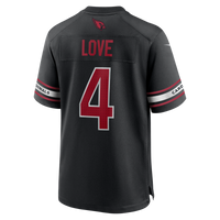 Arizona Cardinals Jeremiyah Love Nike Black Alternate Game Player Jersey