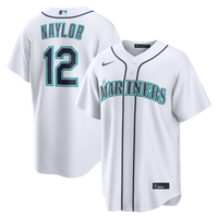 Seattle Mariners Josh Naylor Nike White Home Replica Jersey