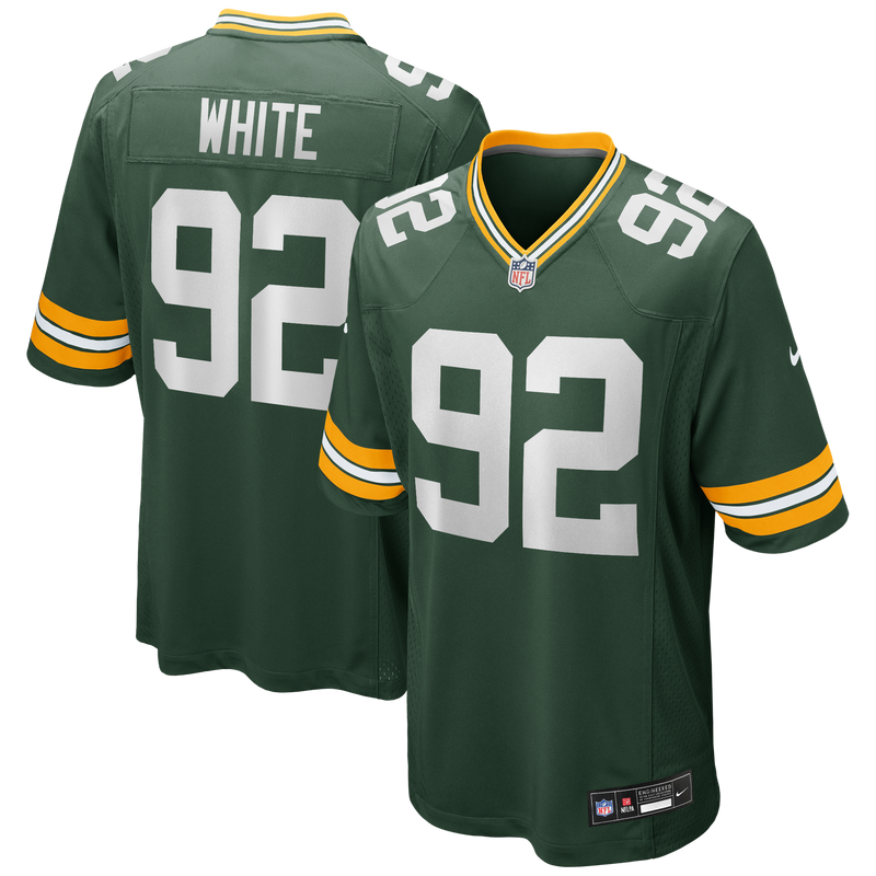 Green Bay Packers Reggie White Nike Green Game Retired Player Jersey
