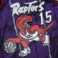 Toronto Raptors Mitchell & Ness Vince Carter 1998 Team Marble Swingman Jersey - Purple