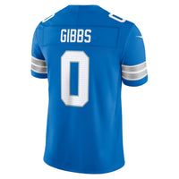 Detroit Lions Jahmyr Gibbs Nike Blue Team Vapor F.U.S.E. Stitched Limited Jersey