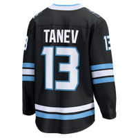 Utah Mammoth Brandon Tanev Fanatics Black Home Breakaway Player Jersey