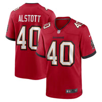 Tampa Bay Buccaneers Mike Alstott Nike Red Retired Player Game Jersey