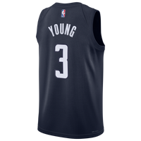Washington Wizards Jordan Brand Statement Edition Swingman Jersey - Navy - Trae Young -