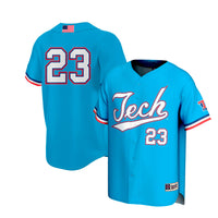 GameDay Greats #23 Royal Louisiana Tech Bulldogs Lightweight Collegiate Baseball Fashion Jersey