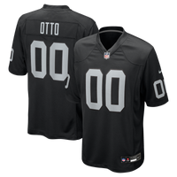 Las Vegas Raiders Jim Otto Nike Black Game Retired Player Jersey