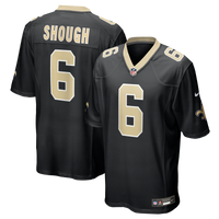 New Orleans Saints Tyler Shough Nike Black Game Jersey
