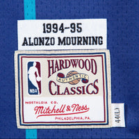 Charlotte Hornets Mitchell & Ness Authentic Jersey Alternate Alonzo Mourning 1994-95