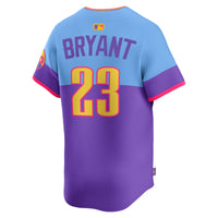 Colorado Rockies Kris Bryant Nike Purple/Light Blue 2025 City Connect Limited Player Jersey