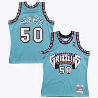 Vancouver Grizzlies Mitchell & Ness Bryant Reeves 1995 Swingman Authentic Jersey - Teal