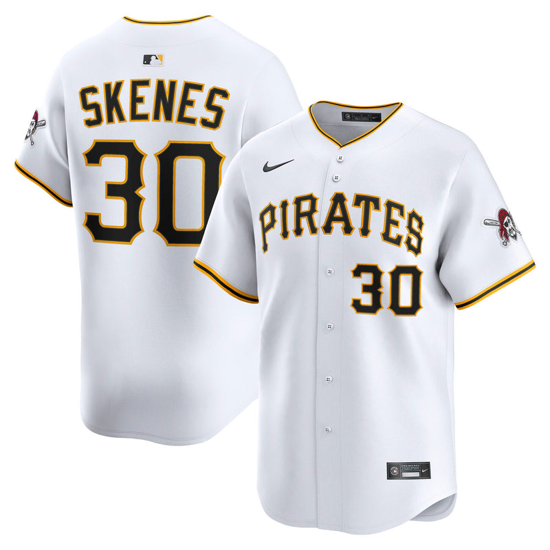 Pittsburgh Pirates Paul Skenes Nike White Home Limited Player Jersey