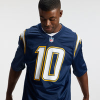 Los Angeles Chargers Justin Herbert Nike Navy Alternate Super Chargers Game Player Jersey