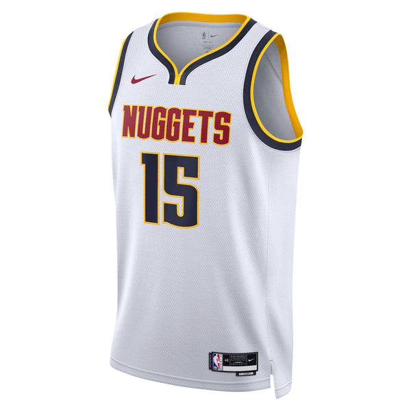 Denver Nuggets Nike Association Edition Swingman Jersey - White - Nikola Joki?