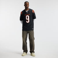 Cincinnati Bengals Joe Burrow Nike Black Team Vapor F.U.S.E. Stitched Limited Jersey