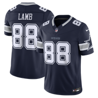 Dallas Cowboys CeeDee Lamb Nike Navy Team Vapor F.U.S.E. Stitched Limited Jersey