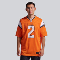 Denver Broncos Patrick Surtain II Nike Orange Team Game Jersey