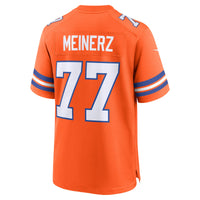 Denver Broncos Quinn Meinerz Nike Orange Alternate Game Jersey