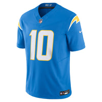 Los Angeles Chargers Justin Herbert Nike Powder Blue Vapor F.U.S.E. Limited Jersey